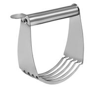 JECOMPRIS Batteur Pâtisserie en Acier Inoxydable Poignée, Mélangeur à Farine Professionnel, Ustensile Coupe-pâte Robuste Cuisine Maison, Outil Pâtisserie Pratique et Portable