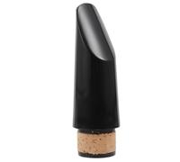 JECOMPRIS Bec pour Clarinette si Bémol en Abs Liège, Surface Lisse et Facile à Nettoyer, pour Musiciens Intermédiaires et Professionnels, Couleur Noir