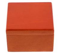 JECOMPRIS Boîte à Musique en Bois Massif Rétro Mécanisme à Remontage Manuel, Mini Boîte Musicale Classique 8 Tons, Décoration Vintage pour Bureau et Collectionneur, Couleur Bois Rouge, 1