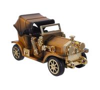JECOMPRIS Boîte à Musique Vintage en Bois représentant Une Voiture, Sculpture de véhicule Ancien pour décoration de fête de Noël, Cadeau Souvenir Automobile Unique pour Papa