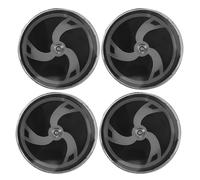 JECOMPRIS Boîte de Rangement pour 4 Montres 51,27x12,16 Mm en Plastique Noir, Étui Portable Anti-poussière et Anti-Chocs Compartiments Individuels, pour Accessoires Montre et Voyage