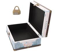 JECOMPRIS Boîtes De Rangement Organisateurs Et Étuis pour Bébés Et Souvenirs Coffrets À Bijoux De Toutes Tailles Et De Toutes Formes avec Mot De Passe