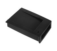 JECOMPRIS Boîtier de Protection Plastique Rigide Noir pour Lecteur de Cartes Rfid, Étanche Port USB Carré, Compatible Contrôle D’accès, Usage Industriel et Commercial, Protège-lecteur