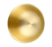 JECOMPRIS Bol Décoratif en Cuivre Martelé Fait Main, Ornement Corne D'abondance en Laiton Épais, Diamètre 6,3 Cm Hauteur 3 Cm, Décoration Intérieure Traditionnelle pour Autel et Bureau,