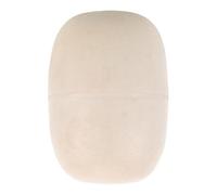 JECOMPRIS Bouée Flottante en PVC Blanche pour Environnements d'eau Douce et Salée, Adaptée à L'Aquaculture et Filets de Pêche, 15 CM X 20 CM