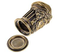 JECOMPRIS Bougeoir Déesse Médiévale en Laiton Vintage Chandelier Décoratif pour Bougie Chauffe-Plat Statuette Mythologique Nordique Ornement de Table Unique pour Décoration Intérieure