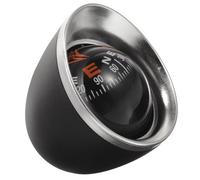 JECOMPRIS Boussole pour Voiture et Bateau Sphérique Base Adhésive en Abs et Acrylique, Orientation Précise pour Tableau de Bord, pour Camion et Navigation Hors Piste