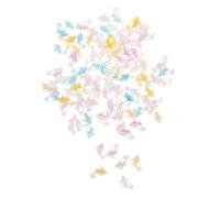 JECOMPRIS Breloques Nail Art Dauphins en Résine 250 Pcs Figurines Animaux Marins Colorées pour Décoration Ongles, Accessoires Manucure Thème Océan Plage