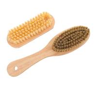 JECOMPRIS Brosse à Sable pour Surfboard Légère et Portable en Bois et Pbt, 2pcs, pour Enlever Le Sable Plage Lors du Surf