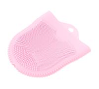 JECOMPRIS Brosse Nettoyante Visage en Silicone Hypoallergénique, Douce et Exfoliante, Petit Modèle Rose pour Massage Facial et Nettoyage en Profondeur, Outil de Soin Peau à Usage Manuel,