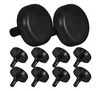 JECOMPRIS Butée de Contacteur de Frein en Caoutchouc Noir 20 Pièces pour Pédale de Frein et Embrayage Tampon Absorbant les Chocs Remplacement pour Système de Feu Stop Automobile