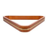 JECOMPRIS Cadre de Trépied de Billard en Bois de Pin Orange Mini-râtelier de Billard Stable Convertible en Table Support Triangulaire Robuste