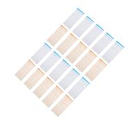 JECOMPRIS Cartes de Pointage Papier Double Face pour Pointeuse Horaire, Lot de 100 Feuilles, Fournitures de Bureau pour Gestion des Présences, Compatibles Horodateur, Papier Standard