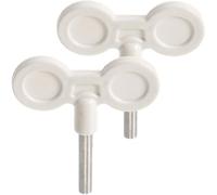 JECOMPRIS Clés de Remontage pour Boîte à Musique 27 MM 2 Pièces Barre de T en Métal Accessoires de Remplacement pour Mécanisme Musical DIY et Réparation de Boîtes à Musique Anciennes