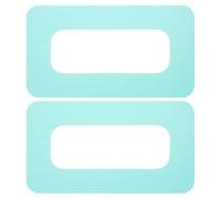 JECOMPRIS Connecteur de Patch pour Planche de Surf 2 pièces, Patch de Boîte à Ailerons PVC Vert Clair, Design Universel pour Fin Box et Surfboard Fin Slot, Accessoire pour Professionnels et