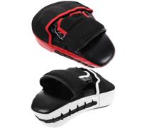 JECOMPRIS Coussin de Boxe Couleur Aléatoire Incurvé en Cuir et Éponge Accessoire de Combat Réduisant les Impacts pour Entraînement Muay Thai, Taekwondo et Kung Fu pour Gym