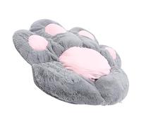 JECOMPRIS Coussin de Chaise de Patte de Chat Tissu Imitation Lapin et Coton Pp, Confortable et Décoratif pour Sol ou Tatami, Protection Optimale du Dos