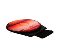 JECOMPRIS Coussin de Siège Pivotant en Tissu Plissé Réduit la Fatigue du Conducteur Siège Auto Rotatif Portable pour Monter et Descendre Facilement pour Voiture