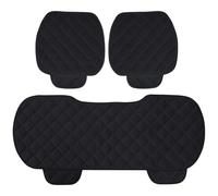 JECOMPRIS Coussin de Siège Voiture Hiver Peluche Doux et Confortable Set de Protection Antidérapante pour Sièges Conducteur Auto Installation Facile