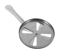 JECOMPRIS Couvercle de Bouchon de Bougie Prévention Propagation du Feu Éteignoir à Lampe à Huile en Acier Inoxydable Argenté Design Simple et Élégant pour Bougies et Lampes à Arôme