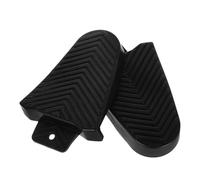 JECOMPRIS Couvre-pédales de Vélo Noirs en Abs Légers et Portables pour Chaussures de Cyclisme, Adaptés aux Vélos de Route et VTT, Protection Solide pour Crampons