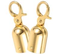 JECOMPRIS Crochets d'extrémité pour garde-corps en corde, Butée d'extrémité de corde en métal, 2pcs, Acier Inoxydable, sécuriser la corde, pour balustrades et rope railings