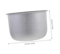 JECOMPRIS Cuiseur à Riz Électrique avec Cuve Intérieure Antiadhésive Accessoire de Remplacement Portable pour Cuisson Riz Soupe et Gâteau