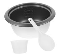 JECOMPRIS Cuve Intérieure De Cuiseur à Riz Antiadhésive 1,5l en Aluminium Accessoire De Cuiseur Électrique Cuisine Facile à Nettoyer Compatible à Riz Traditionnels