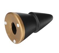 JECOMPRIS Décoration de Sapin de Noël Céramique Ornement de Noël Élégant pour Bureau Petit Modèle Noir Décor Xmas et Pratique