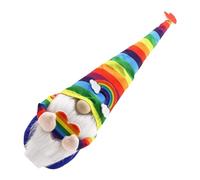 JECOMPRIS Décoration Poupée GNOME Arc-en-Ciel sans Visage Ornement Unique pour Maison Bureau Fête Accessoire Photo Chiffon Bébé Noël LGBT