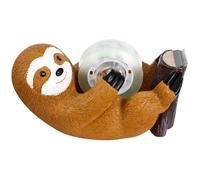 JECOMPRIS Dévidoir de Ruban Adhésif Mignon en Résine Forme Paresseux, Petit Distributeur Portable Outil de Coupe Intégré, Organiseur Bureau et Maison, Accessoire Déco Fonctionnel, Léger