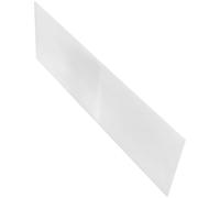 JECOMPRIS Diffuseur Abat-Jour 30X10 CM en Acrylique Blanc Laiteux Semi-Transparent pour Lampe Suspendue et Plafonnier, Panneau Lumineux pour Diffusion Douce et Économie d'Énergie