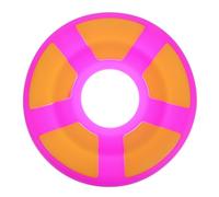 JECOMPRIS Disque Volant pour Animaux en Silicone Violet, Interactif à Lancer Mâcher, à Rapporter pour Chien, Résistant et Souple, pour Entraînement et Jeux en Plein Air