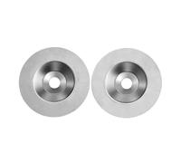 JECOMPRIS Disques D'Affûtage Diamantés 2 Pièces Grain 800 Et 1000 Meule Pour Meuleuse D'Établi Aiguiseur Couteaux Pierre À Aiguiser Outils Polyvalents Cuisine Jardin