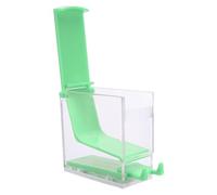 JECOMPRIS Distributeur de rouleaux de coton professionnel, organisateur de rouleaux de coton, boîte de rangement pour usage hospitalier et domestique avec base antidérapante, type à pression pour