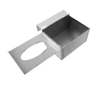 JECOMPRIS Distributeur Mural INOX à Moufles, Support de Rangement Suspendu Multifonction Cuisine, Laboratoire, Hôpital et Restauration, Accès Facile et Gain de Place