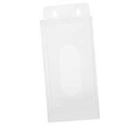 JECOMPRIS Distributeur Mural Transparent pour Masques Et Gants Acrylique Boîte De Rangement Pratique pour Laboratoire Maison Et Cuisine