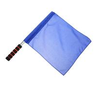 JECOMPRIS Drapeau de Signalisation Multifonctionnel pour Arbitres de Compétition, 3 Couleurs Rouge Jaune Vert, Panneau Portable Léger Mât Acier Inoxydable, Usage Extérieur Sport et Course