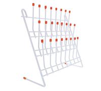 JECOMPRIS Égouttoir De Laboratoire Et Support Pour Tubes à Essai Séchoir Pour Tubes à Essai Et Égouttoir à Eau