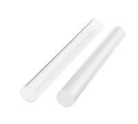 JECOMPRIS Ensemble 4 Outils de Modelage en Acrylique Transparent pour Argile Polymère, Rouleaux et Plaques 10x15 Cm Rectangulaire 10x10 Cm Carré, Fournitures Essentielles pour Sculpture