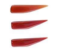 JECOMPRIS Ensemble de 3 Outils de Polissage pour Bijoux en Agate Naturelle, 7 Cm, Kit Polisseur et Brunissoir pour Bagues et Bracelets en Or et Argenté, Accessoires de Polissage Précis