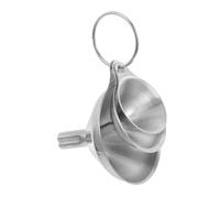 JECOMPRIS Entonnoirs Acier Inoxydable pour Cuisine Entonnoir Multifonctionnel pour Huile Vinaigre et Boissons Accessoires pour Maison Conservation des Aliments