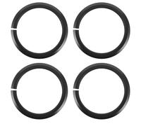 JECOMPRIS Entretoise de Fourche Conique de vélo et entretoise d'adaptateur de Conversion, Lot de 4, Alliage d'aluminium, pour VTT et vélo de Route, Maintenance et réglage précis