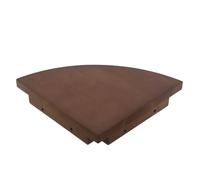 JECOMPRIS Étagère d'angle Flottante : Étagères murales flottantes en Bois - Système de Rangement en Forme d'éventail pour la décoration du Salon