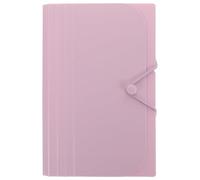 JECOMPRIS Étui Pliable pour Plaques à Ongles Violet Feuille Transparente, Organiseur Multifonction pour Nail Art, Rangement Anti-poussière et Protection Rayures, Carnet Pratique