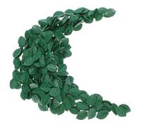 JECOMPRIS Feuilles Miniatures Artificielles Vert Foncé, Feuillage Vert Artificiel Réaliste, Matériau Léger Et Solide, Décorations DIY pour Mariages, Bureau Et Projets Créatifs, Lot de 200 Feuilles