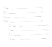 JECOMPRIS Fils de Coupe fromage en Acier Inoxydable 8 Pièces 14,5 Cm - Fil Métallique pour Trancheuse à Fromage en Bloc, Outil de Découpe Précis pour, Beurre et Jambon, Accessoire