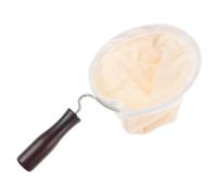 JECOMPRIS Filtre à Café Flanelle Réutilisable Grand Format Pochette Filtre Amovible Lavable pour Maison et Café Passoire pour Infusion sans Résidu Assortiment de Couleurs