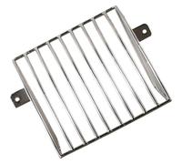JECOMPRIS Filtre Anti-blocage Grandes Ouvertures en Acier Inoxydable Protection Argentée 1 Set pour Gouttière et Drainage Adapté au Sol Flanc