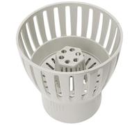 JECOMPRIS Filtre de Bassin Multifonctionnel Crépine Résistante, Panier Collecteur de Feuilles et Débris, Système D’évacuation D’Eau pour Étang à Poissons, Installation Verticale ou